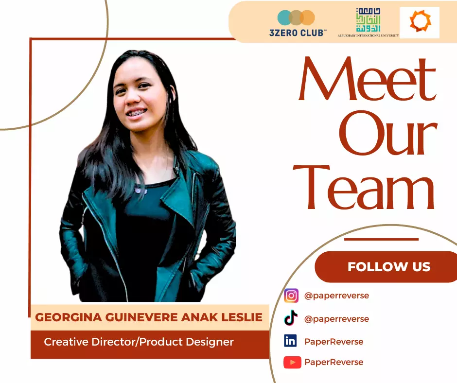 Georgina Guinevere Anak Leslie - Creative Director for PaperReverse